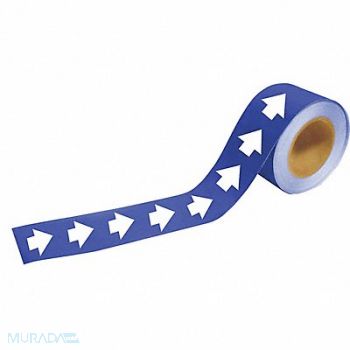 BRADY Pipe Marker Arrow 2 in H 12 in W, 8UKX1