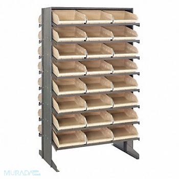 QUANTUM STORAGE SYSTEMS E1553 Pick Rack 24inx60inx36in Ivory, 8CZX6