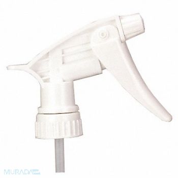 GRAINGER APPROVED Trigger Sprayer White PK6, 8D147