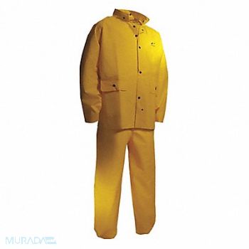 ONGUARD FR 2 Piece Rain Suit Yellow 3XL, 8DAG9