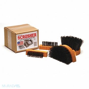 GRAINGER APPROVED Replacement Brush Set Includes 4 Brushes, 8DCJ9