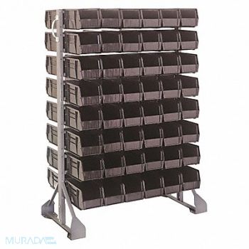 QUANTUM STORAGE SYSTEMS E1536 BinRailFlrRck 20inx54inx36in LdCp 100lb, 8DCL1