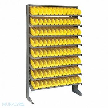 QUANTUM STORAGE SYSTEMS E1544 Pick Rack 12inx60inx36in Yellow, 8DEA3