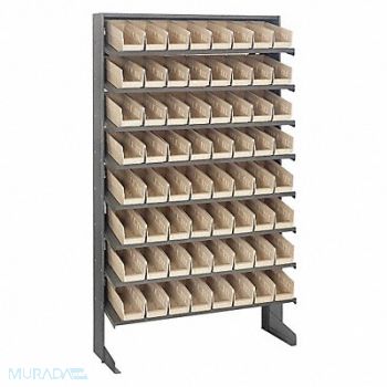 QUANTUM STORAGE SYSTEMS E1545 Pick Rack 12inx60inx36in Ivory, 8DEA5