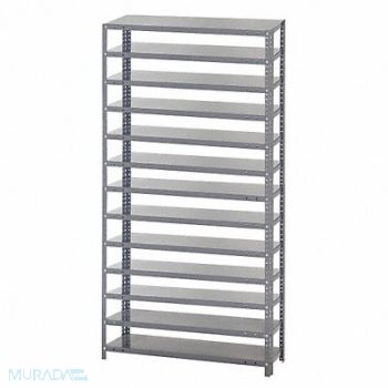 QUANTUM STORAGE SYSTEMS Bin Shlvng 18inx75inx36in, 8DFJ4