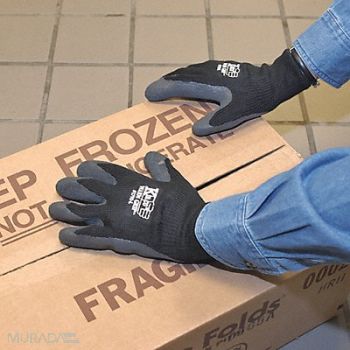 KINCO Cold Protection Gloves Latex M Gray PR, 717K26