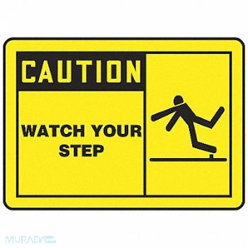 ACCUFORM Safety Label 3 1/2 inx5 in Vinyl PK5, 9FJH6