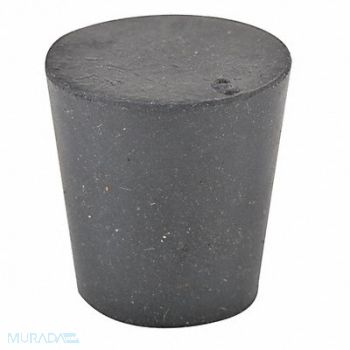 GRAINGER APPROVED Stopper Assortment Black Natural Rubber, 8DHY8