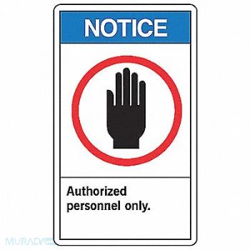 ACCUFORM Safety Label 5in x 3.5in Vinyl PK5, 8YLH6