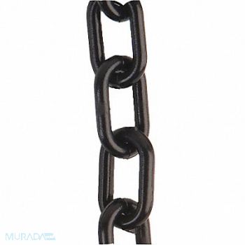 MR. CHAIN E1225 Plastic Chain 2 In x 300 ft Black, 8DLR7