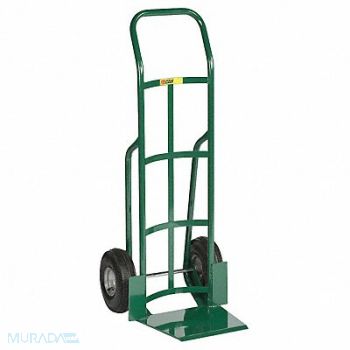 GRAINGER APPROVED HandTruck 800lb 47 x18 x23 Green 14 ga., 8TV03