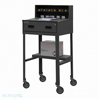 GRAINGER APPROVED Open 51 x23 x20 Gray Mbl, 8DPV3