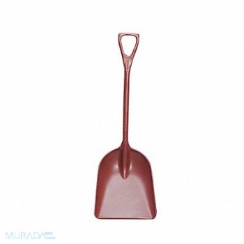 REMCO E4434 Large Blade Shovel 17Wx42L MD Red, 8RNZ5