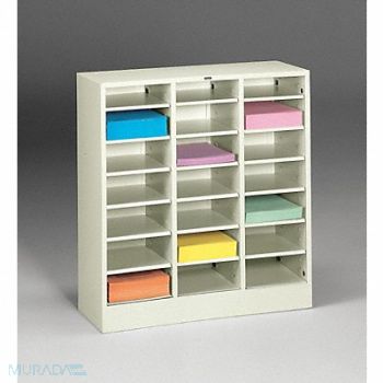 TENNSCO Literature Sorter Legal Sized Sand, 9JE64