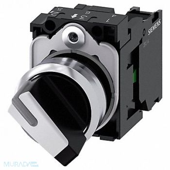 SIEMENS Selector switch illuminable 22 mm rou, 56JX05