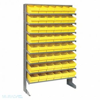 QUANTUM STORAGE SYSTEMS J0327 Pick Rack 12inx60inx36in Yellow, 8EAP4