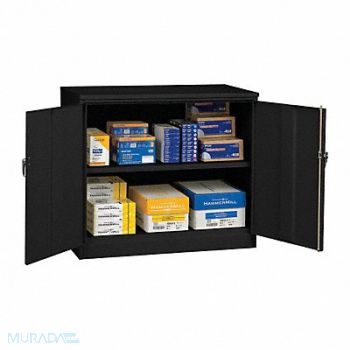 TENNSCO Shelving Cabinet 42 H 48 W Black, 8ED40