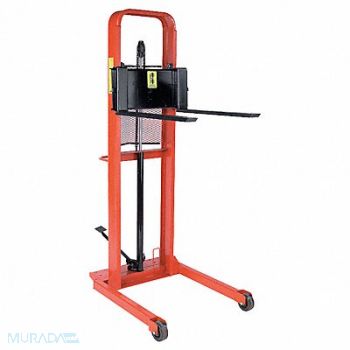 WESCO Straddle Stakr 1000 lb 56 In Lft 75 In H, 8EEX2