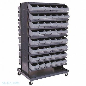 QUANTUM STORAGE SYSTEMS J0326 Mobile Pick Rack Gray Steel, 8EG05