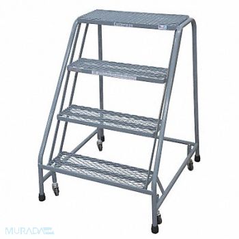 COTTERMAN Rolling Ladder Welded Platform 40In H, 8EG89