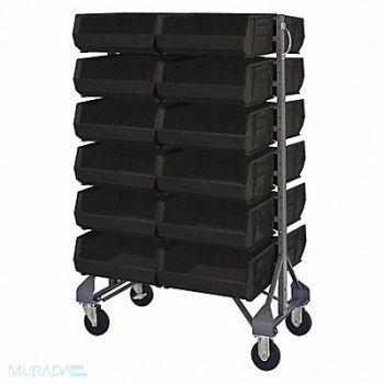 QUANTUM STORAGE SYSTEMS F1605 MoBinRailRk (24)7inx14 3/4inx16 1/2in, 8EGH4