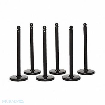 MR. CHAIN E1218 Medium Duty Stanchion 40 in H PK6, 8EGU0