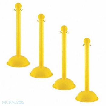 MR. CHAIN E1219 Heavy Duty Stanchion 41 in H PK4, 8EGU3