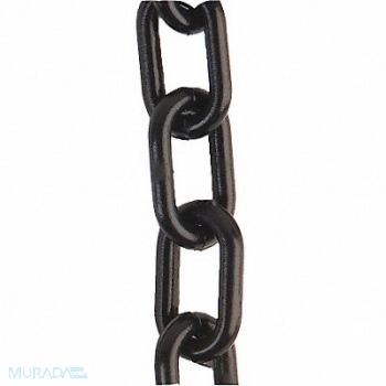 MR. CHAIN E1220 Plastic Chain 3/4 In x 50 ft Black, 8EGU5