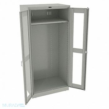 TENNSCO Wardrobe Cabinet 78 H 36 W Light Gray, 8EGW1