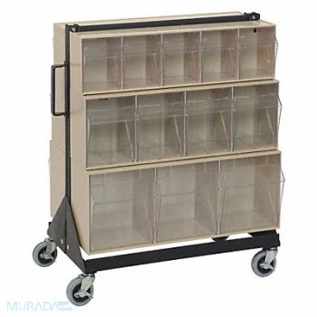 QUANTUM STORAGE SYSTEMS Bin Storage Rack Powder Coated 28 in, 8ENK5