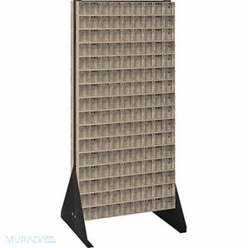 QUANTUM STORAGE SYSTEMS Bin Storage Rack Powder Coated 52 in, 8ENM6