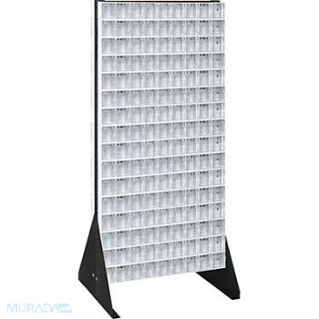 QUANTUM STORAGE SYSTEMS Bin Storage Rack Powder Coated 52 in, 8ENM8