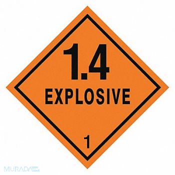 GRAINGER APPROVED DOT Container Label 4 Label W PK250, 8EYF6