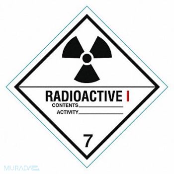 GRAINGER APPROVED DOT Container Label 4 Label W PK250, 8W352