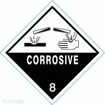 GRAINGER APPROVED DOT Container Label 4 Label W PK100, 8XA23