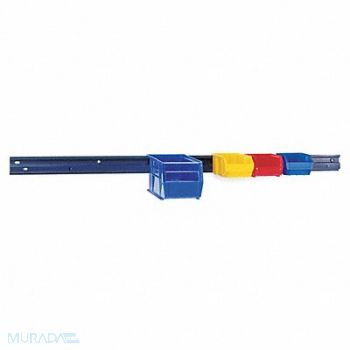 QUANTUM STORAGE SYSTEMS Wall Rail 48 in 5/8 in Steel, 8EZW4