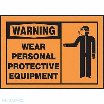 ACCUFORM Safety Label 3 1/2 inx5 in Vinyl PK5, 8F777