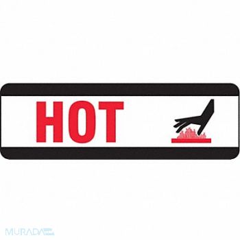 HARRIS INDUSTRIES Label 7/8in x 2.875in Paper PK500, 8F940