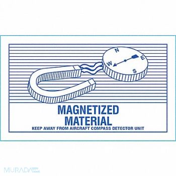 STRANCO INC DOT Handling Label 3 Label W PK500, 9THE2