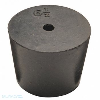 GRAINGER APPROVED Stopper 29mm Black PK16, 8FZE9