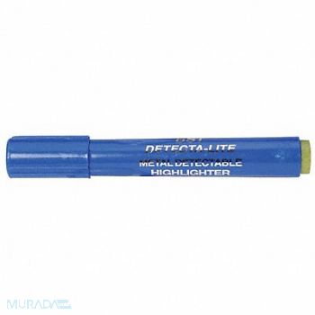 DETECTAPRO Metal Detectable Highlighter Blue PK10, 8GJP3
