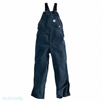 CARHARTT Bib Overall Dark Navy 40in x 32in 13 oz., 35ET18