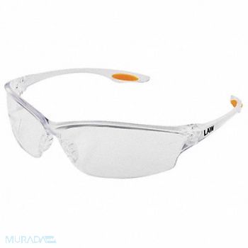 MCR SAFETY Safety Glasses Clear, 8MX90