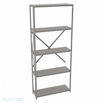 TENNSCO Metal Shlvng Cap 750 lb 12inx84inx36in, 8N795