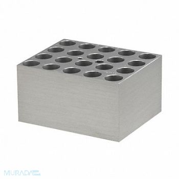 BENCHMARK SCIENTIFIC Block 20x13mm Centrifuge Tubes, 8NAE0