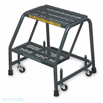 BALLYMORE Rolling Ladder Steel 19 In.H, 9JW77