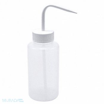 DYNALON Wash Bottle 500mL Std Spout Plastic PK5, 8NDU7