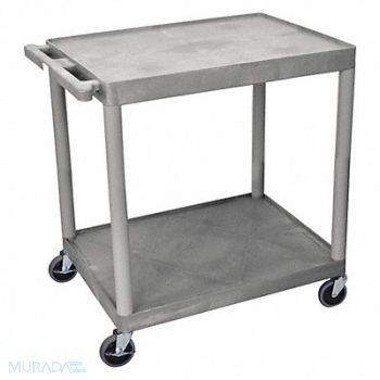 GRAINGER APPROVED Utility Cart 400 lb Load Cap. PE, 8NLW2