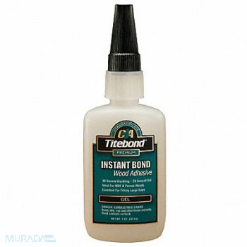 TITEBOND Instant Adhesive 2 oz Clear, 8P749