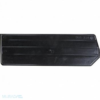 QUANTUM STORAGE SYSTEMS Divider 4 3/8 in Black 6 PK6, 8PCC3